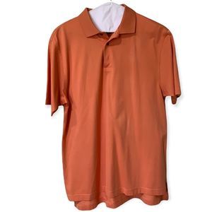 Men’s tangerine Jos. Banks polo shirt